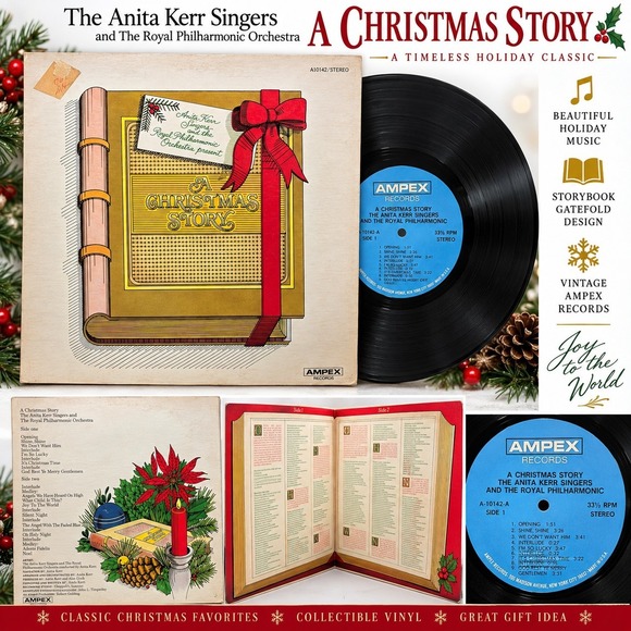 Other - Anita Kerr Singers A Christmas Story LP Ampex A-10142 Royal Philharmonic Stereo